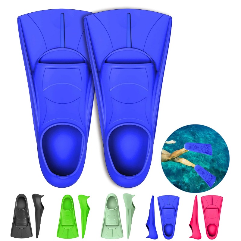 Swim Fin Short Blade - 경량 숏 블레이드 스노클링 핀 편안한