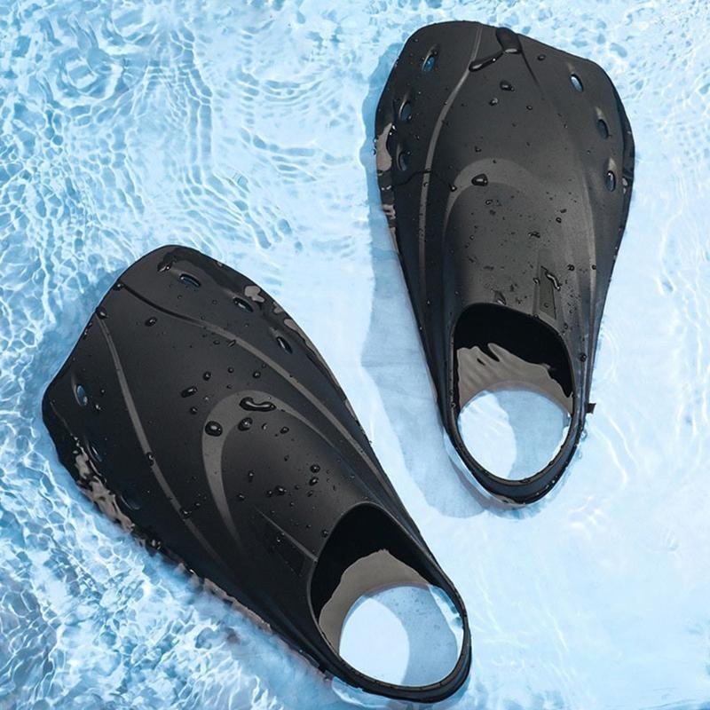 Swim Fin Short Blade - 1쌍 스노클 핀 조절 가능한 오픈