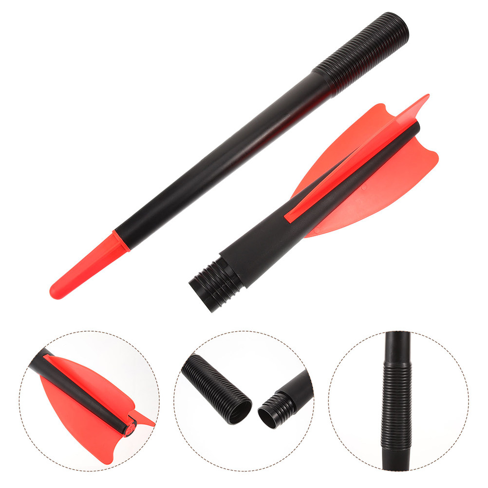 Javelin Throwing - 2Pcs 플라스틱 훈련용 창살 로켓 디자인