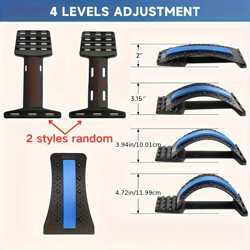 3단계 등 스트레칭 자세 교정기 요추 지지대 사무실 차 - Sports Equipment At Home 리뷰 및 가격