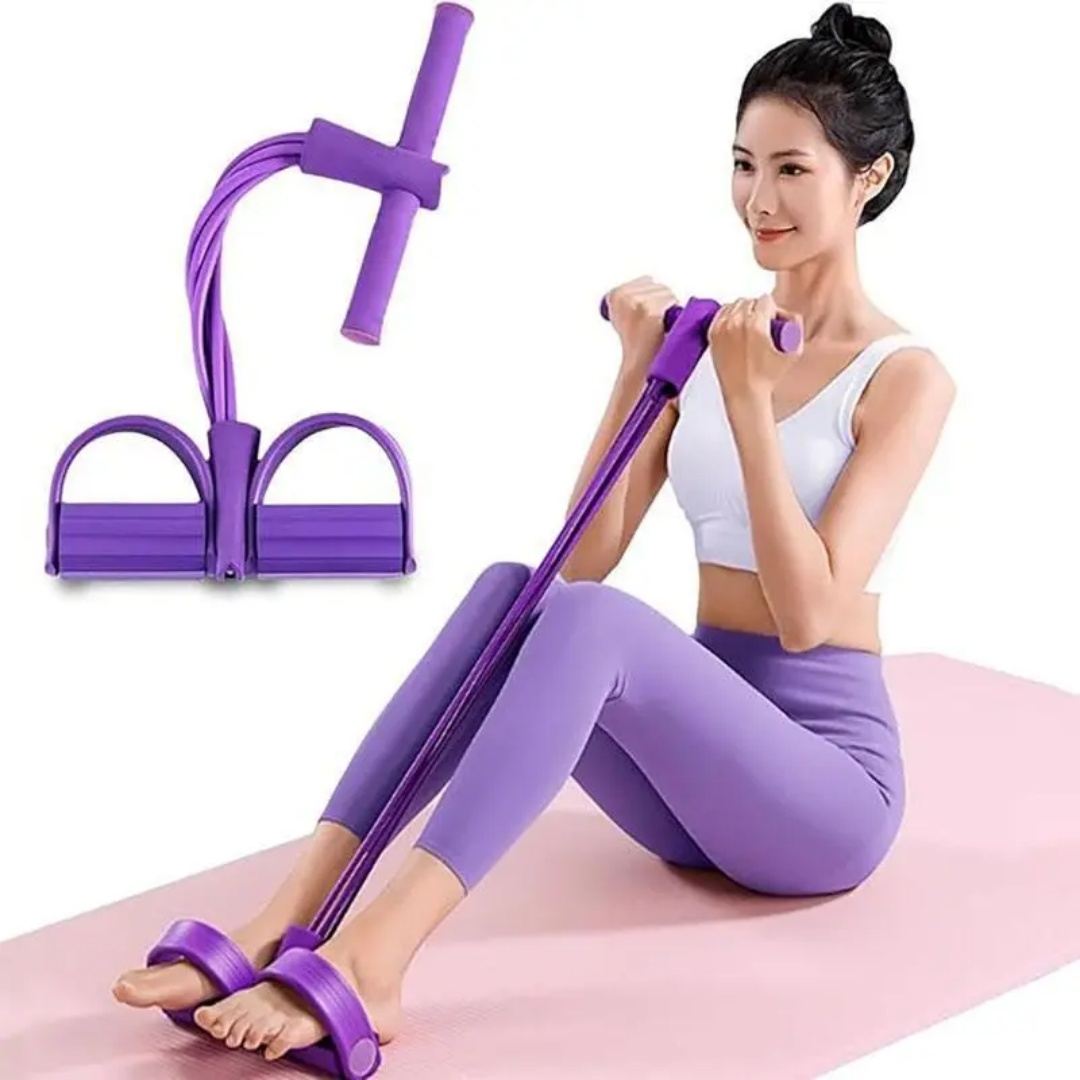 21피스 피트니스 저항 밴드-6튜브 페달 발목 풀러,  - Sports Equipment At Home 리뷰 및 가격