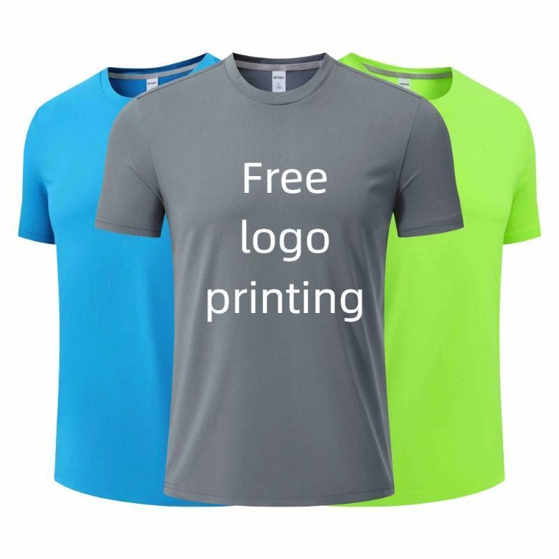 여름 남성용 러닝 스포츠 빠른 건조 티셔츠 맞춤형 로고 - Sports Equipment Jersey 리뷰 및 가격
