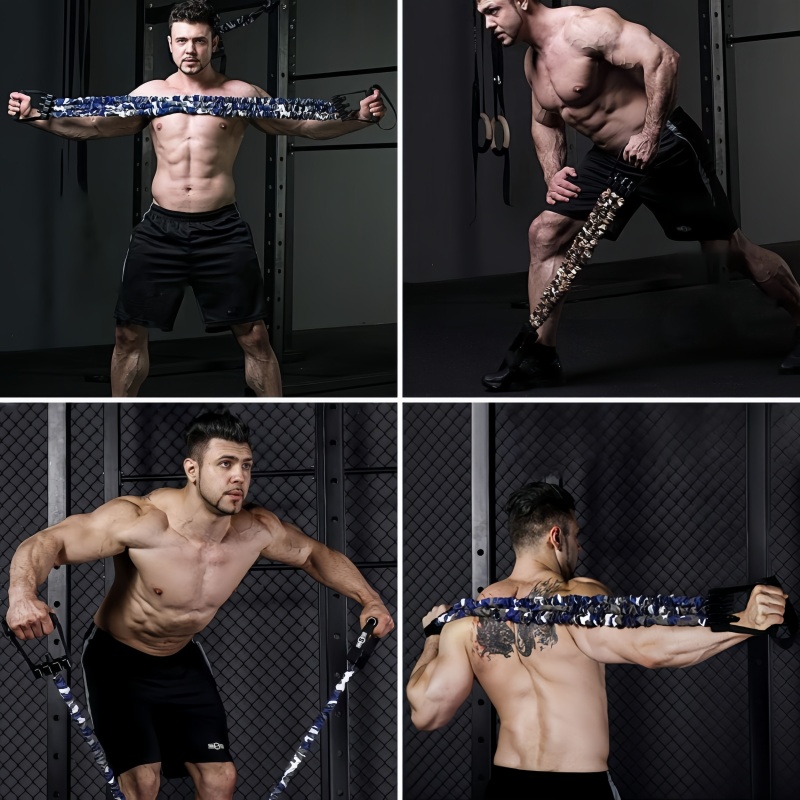 가슴 확장기 저항 밴드 탄성 끌어 오기 밧줄 강도 트레 - Sports Equipment At Home 리뷰 및 가격