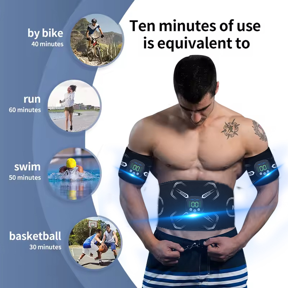 EMS 근육 자극기 복부 트레이너 복근 토너 팔 배 다 - Sports Equipment At Home 리뷰 및 가격