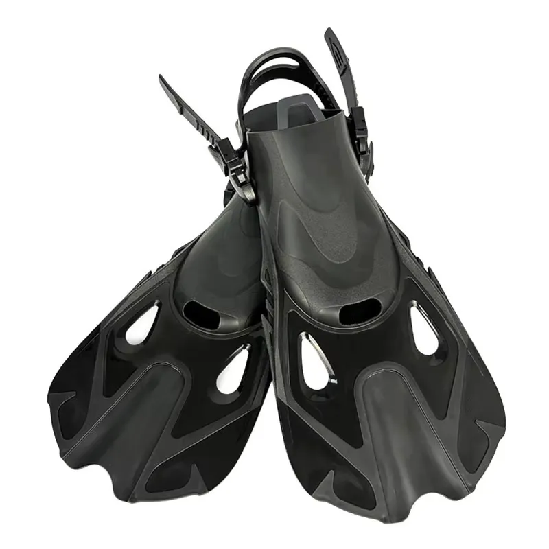 가볍고 짧은 조절 가능한 여행용 수영 훈련용 핀, 컴팩 - Swim Fin Short Blade 리뷰 및 가격