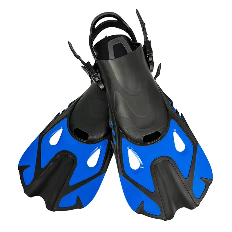 가볍고 짧은 조절 가능한 여행용 수영 훈련용 핀, 컴팩 - Swim Fin Short Blade 리뷰 및 가격